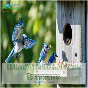 Blue Jay Feeding Habits and Preferences