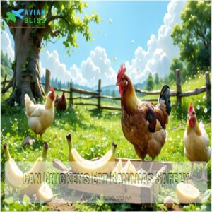 Can Chickens Eat Bananas Safely