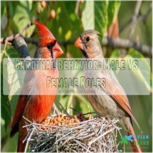 Cardinal Behavior: Male Vs Female Roles