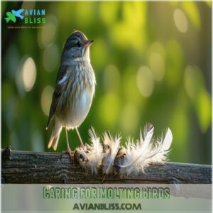 Caring for Molting Birds