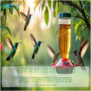 Causes of Air Locking in Hummingbird Feeders