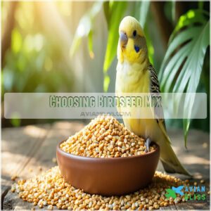 Choosing Birdseed Mix