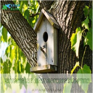 Choosing The Right Birdhouse Location