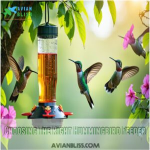 Choosing The Right Hummingbird Feeder