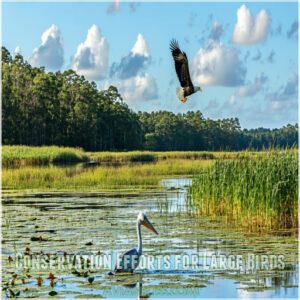 Conservation Efforts for Large Birds