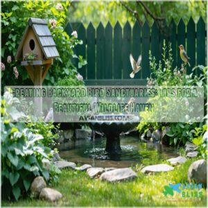 creating backyard bird sanctuaries