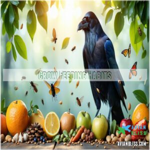 Crow Feeding Habits