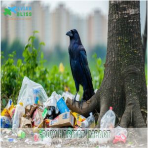 Crow Habitat Impact