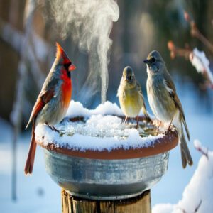 DIY Heated Birdbath Pros