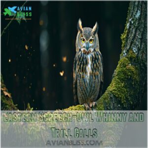 Eastern Screech-Owl Whinny and Trill Calls