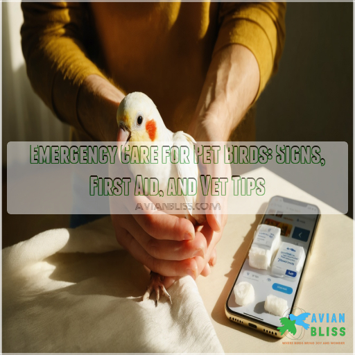 emergency care for pet birds