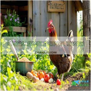 Factors Affecting Chicken Lifespan