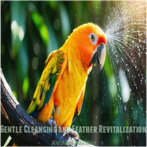 Gentle Cleansing and Feather Revitalization