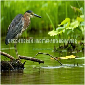 Green Heron Habitat and Behavior