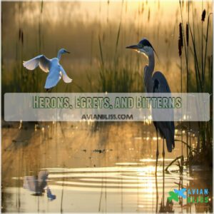 Herons, Egrets, and Bitterns