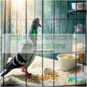 Home Care and Concerns for Ring-necked Doves