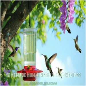 Homemade Hummingbird Food Recipes