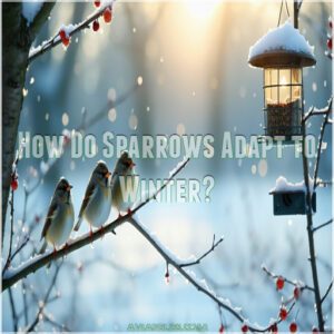 How Do Sparrows Adapt to Winter