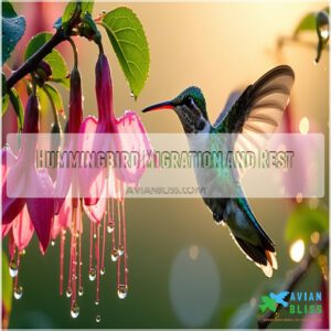 Hummingbird Migration and Rest