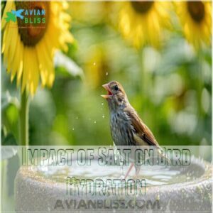 Impact of Salt on Bird Hydration