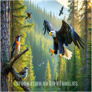 Information on Bird Families