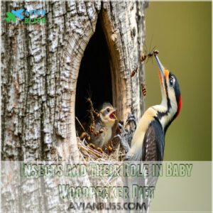 Insects and Their Role in Baby Woodpecker Diet