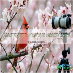 Magnification Range for Birdwatching