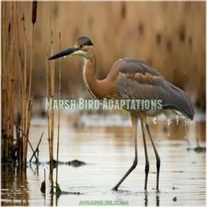 Marsh Bird Adaptations