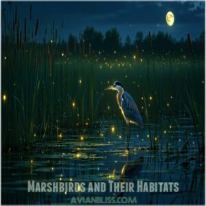 Marshbirds and Their Habitats