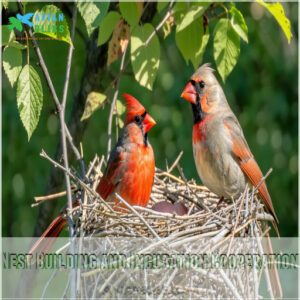 Nest Building and Incubation Cooperation