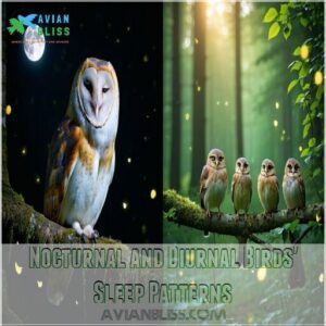 Nocturnal and Diurnal Birds