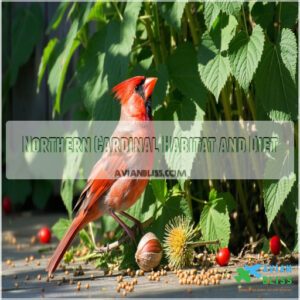 Northern Cardinal Habitat and Diet