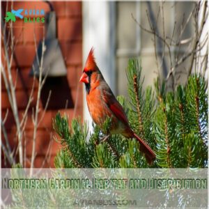 Northern Cardinal Habitat and Distribution