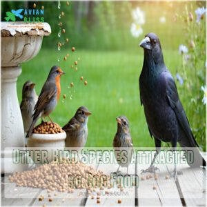 Other Bird Species Attracted to Dog Food