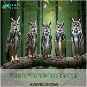 Owl Behavior and Communication