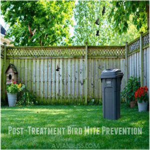 Post-Treatment Bird Mite Prevention