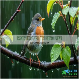 Rain Impact on Bird Life