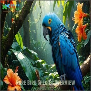 Rare Bird Species Overview