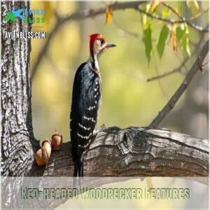 Red-headed Woodpecker Features