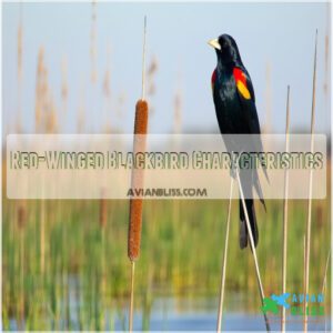 Red-Winged Blackbird Characteristics