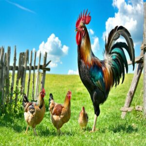 Rooster Crowing Behavior