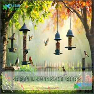 Seasonal Changes and Feeders