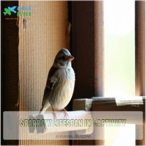 Sparrow Lifespan in Captivity