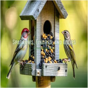 Sparrows, Finches, and Allies