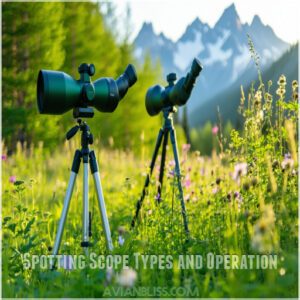 Spotting Scope Types and Operation