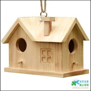 STARSWR Bird House Outdoors Hanging