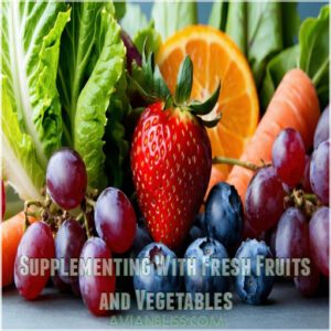 Supplementing With Fresh Fruits and Vegetables