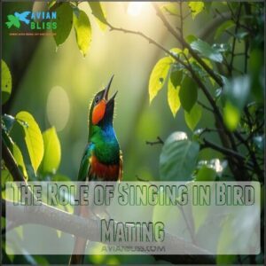 The Role of Singing in Bird Mating