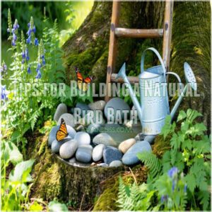 Tips for Building a Natural Bird Bath