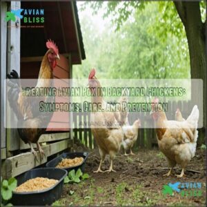 treating avian pox in backyard chickens